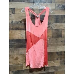 Maurie & Eve Peach Silk Slip Dress – Size 10 – Used